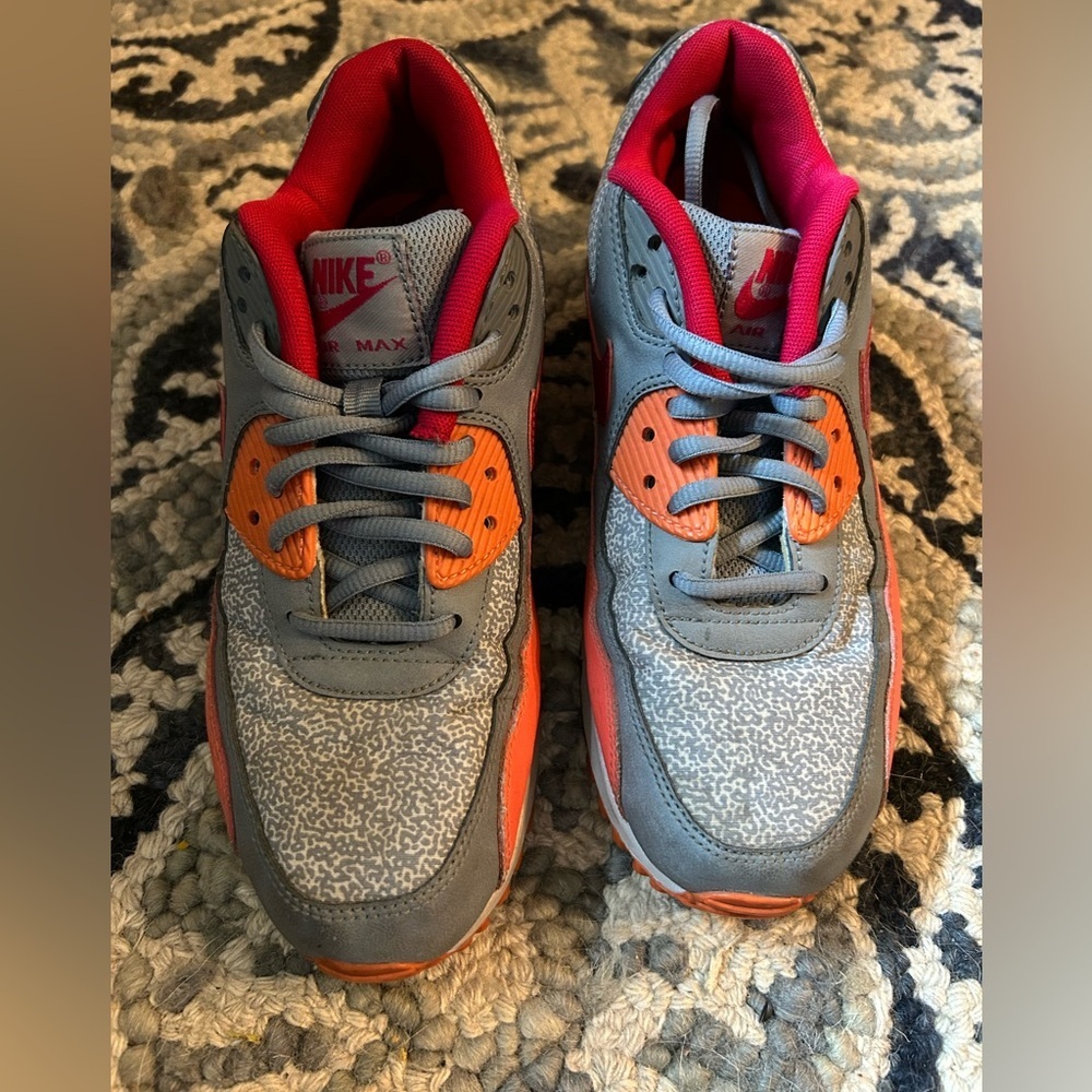 Nike Gray and Pink Athletic Sneakers - Picture 2 of 6
